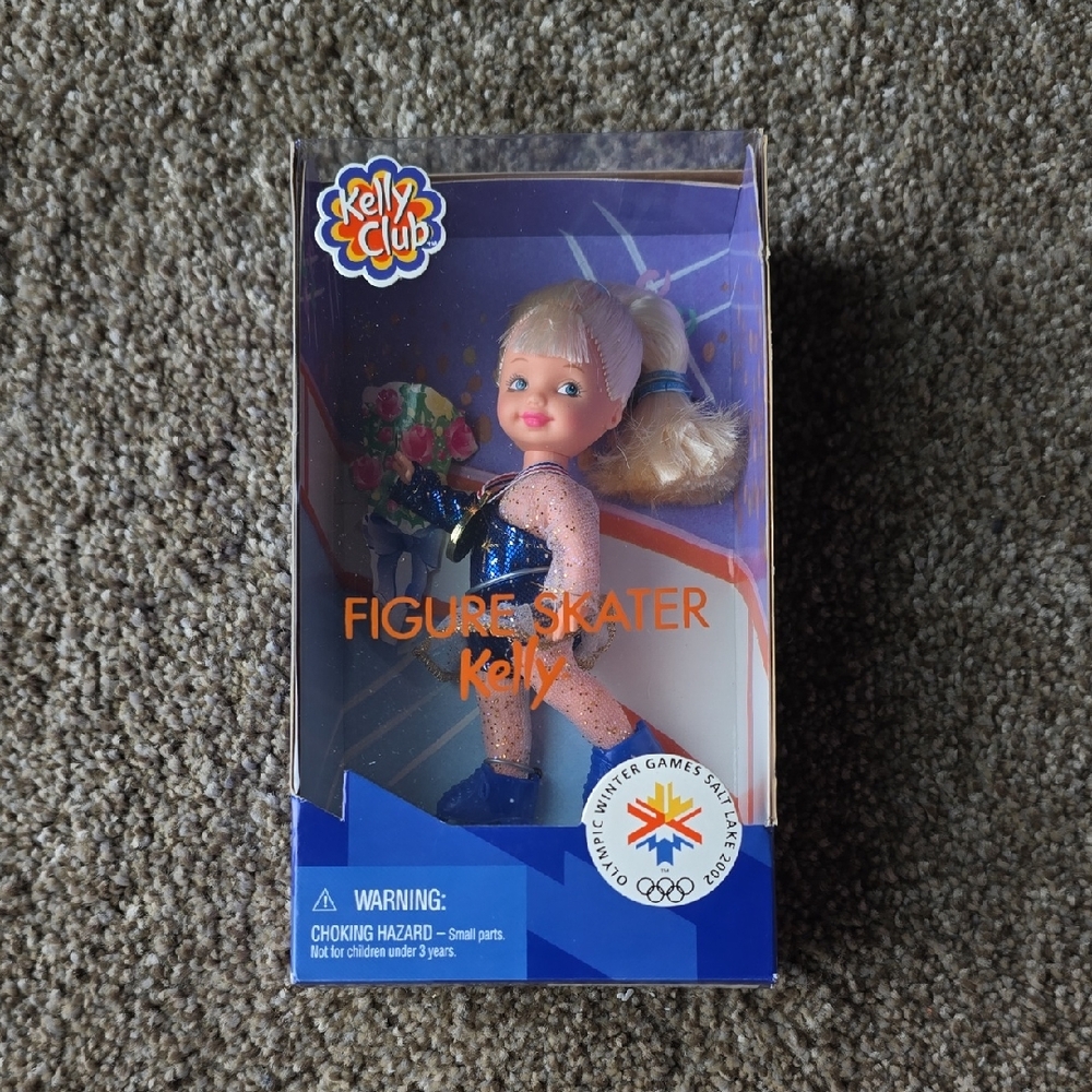 Kelly Club Figure Skater Kelly Doll - Olympic Winter Games Salt Lake 2002 Barbie
